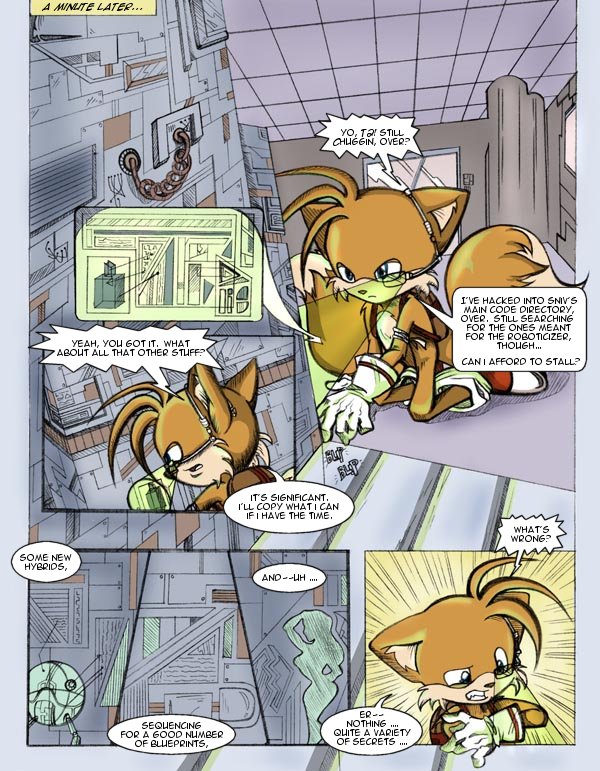 Sonic Epilogue Comic